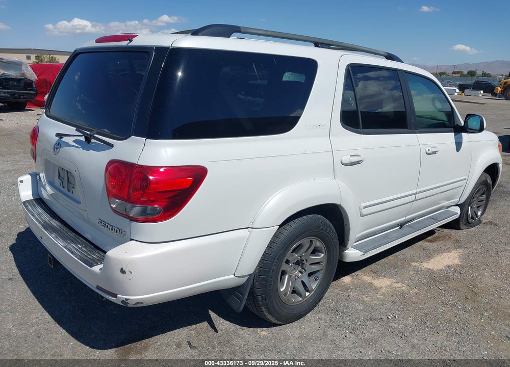 2005 TOYOTA SEQUOIA LIMITED V8 VIN: 5TDZT38AX5S258995