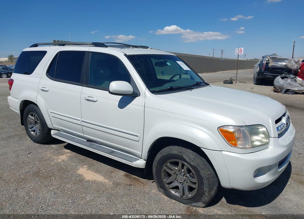 2005 TOYOTA SEQUOIA LIMITED V8 VIN: 5TDZT38AX5S258995