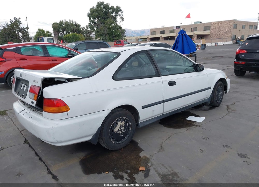 1996 HONDA CIVIC DX VIN: 1HGEJ6129TL050504