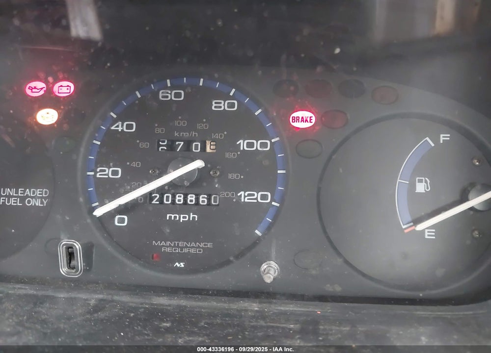 1996 HONDA CIVIC DX VIN: 1HGEJ6129TL050504
