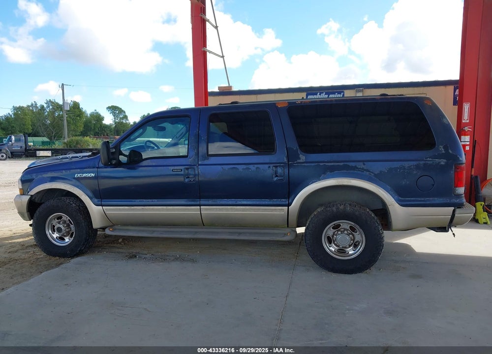 2003 FORD EXCURSION EDDIE BAUER VIN: 1FMSU45FX3EA35567