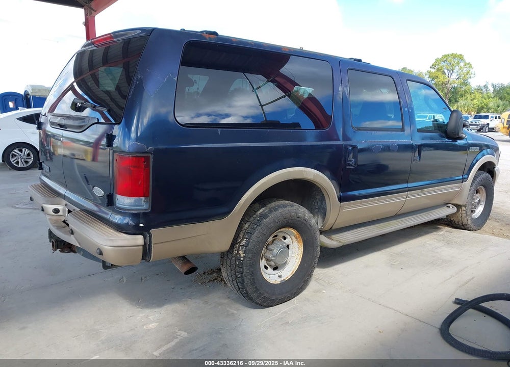 2003 FORD EXCURSION EDDIE BAUER VIN: 1FMSU45FX3EA35567