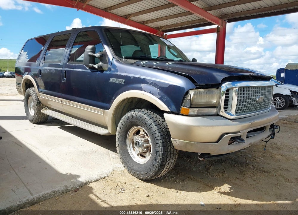 2003 FORD EXCURSION EDDIE BAUER VIN: 1FMSU45FX3EA35567
