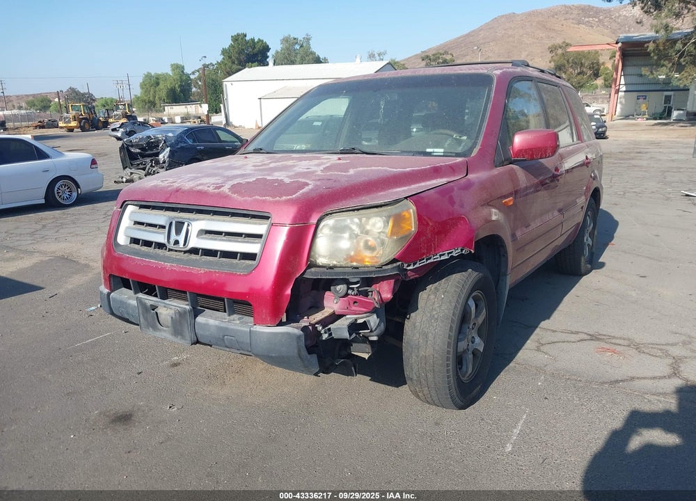 2006 HONDA PILOT EX VIN: 5FNYF284X6B033831