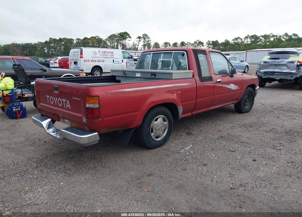 1993 TOYOTA PICKUP 1/2 TON EX LONG WHLBSE DX VIN: JT4RN93P4P5079739