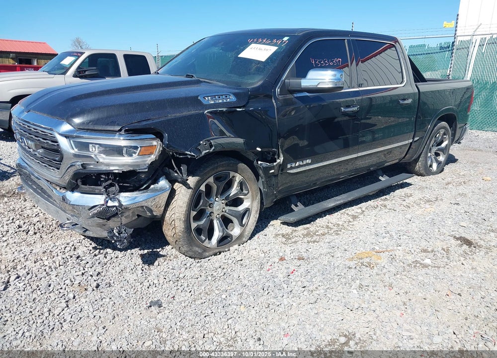 2019 RAM 1500 LIMITED 4X4 5'7 BOX VIN: 1C6SRFHT2KN823400