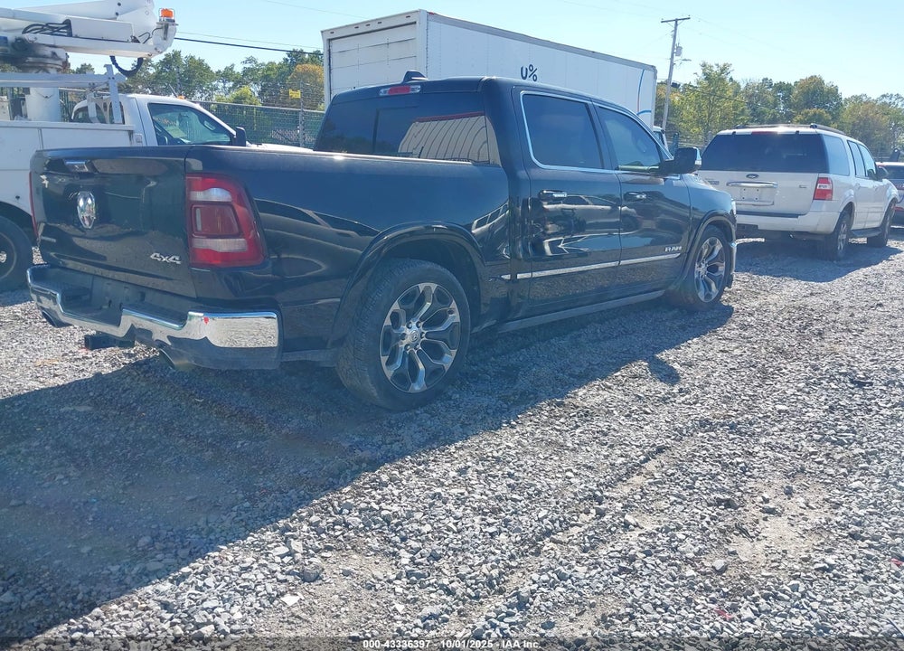 2019 RAM 1500 LIMITED 4X4 5'7 BOX VIN: 1C6SRFHT2KN823400