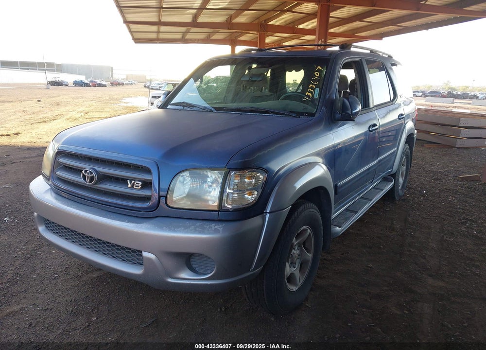 2001 TOYOTA SEQUOIA SR5 V8 VIN: 5TDZT34A41S054855