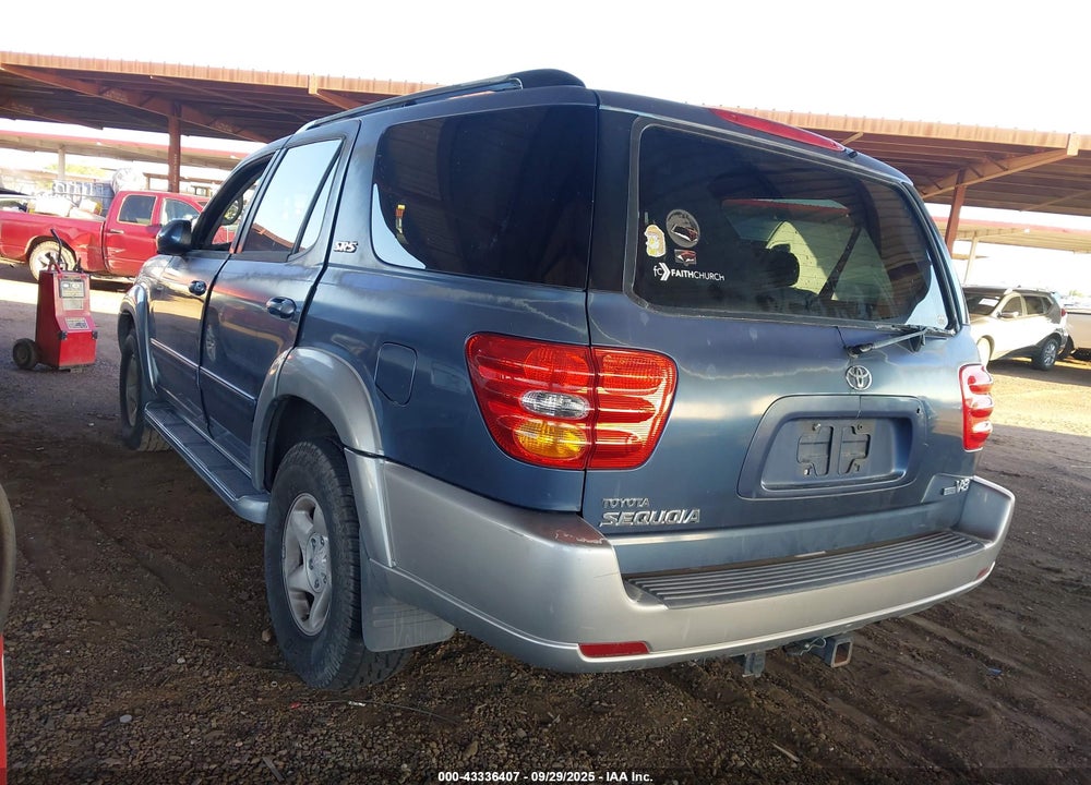 2001 TOYOTA SEQUOIA SR5 V8 VIN: 5TDZT34A41S054855