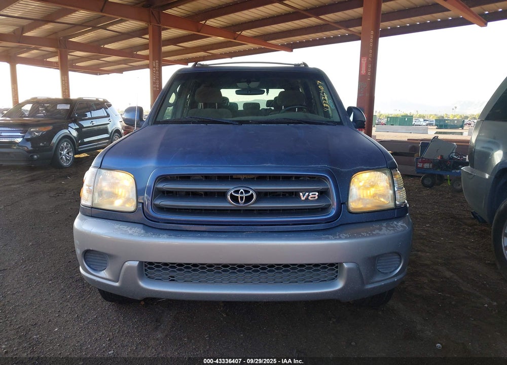 2001 TOYOTA SEQUOIA SR5 V8 VIN: 5TDZT34A41S054855