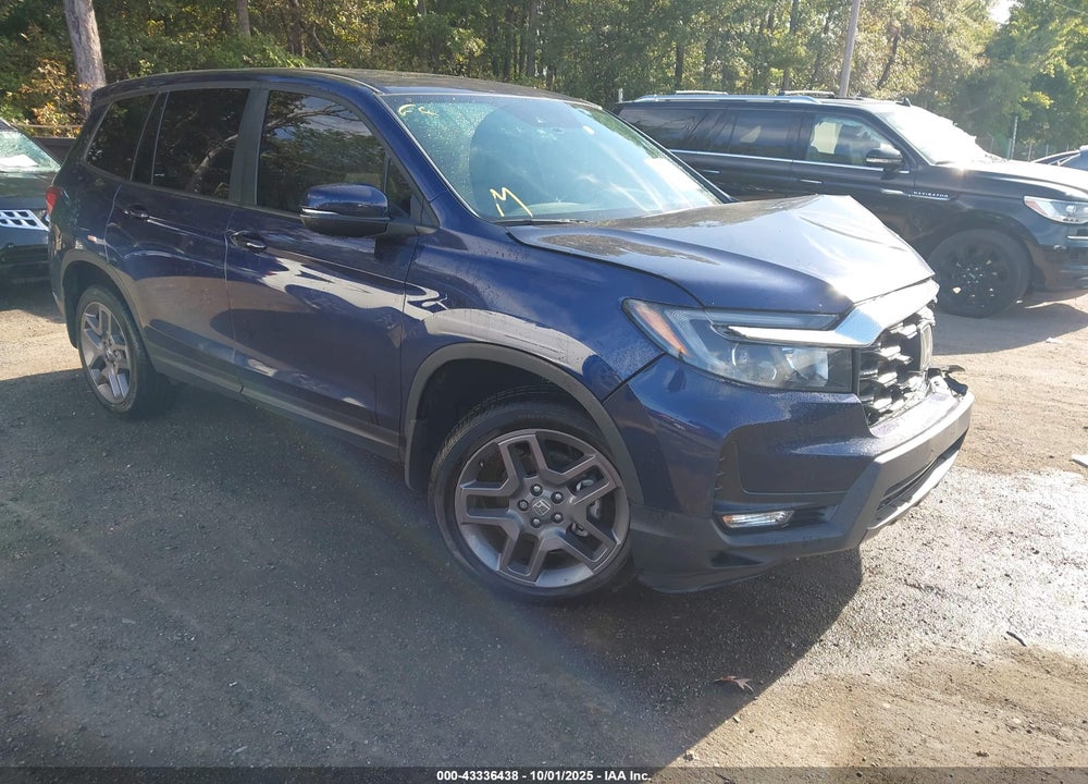 2022 HONDA PASSPORT AWD EX-L VIN: 5FNYF8H51NB010125