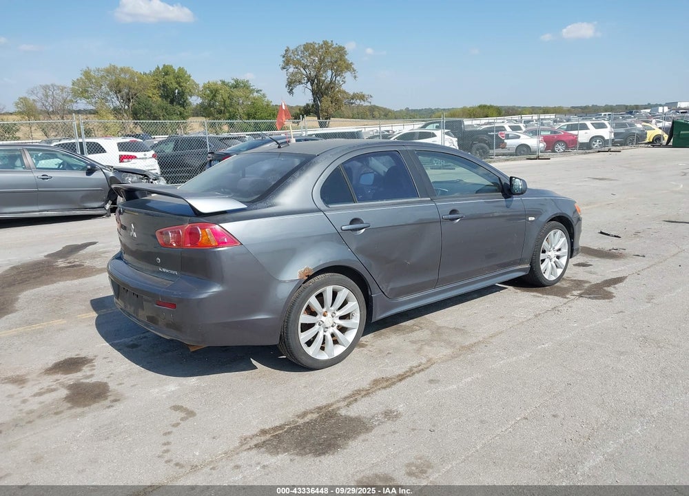 2008 MITSUBISHI LANCER GTS VIN: JA3AU86U68U023254