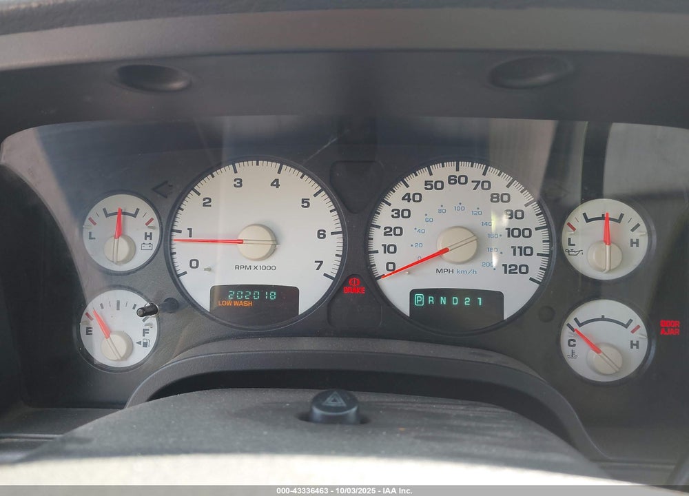 2004 DODGE RAM 1500 SLT/LARAMIE VIN: 1D7HU18D84S515185