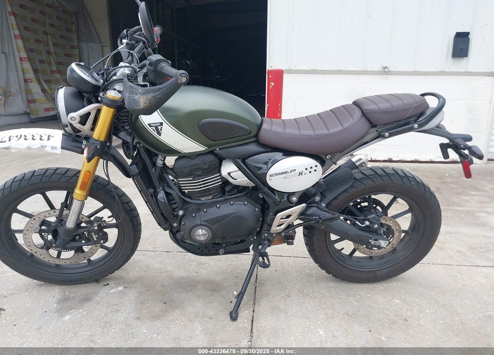 2024 TRIUMPH MOTORCYCLE SCRAMBLER 400 X VIN: SMTT147Y9RNA06557