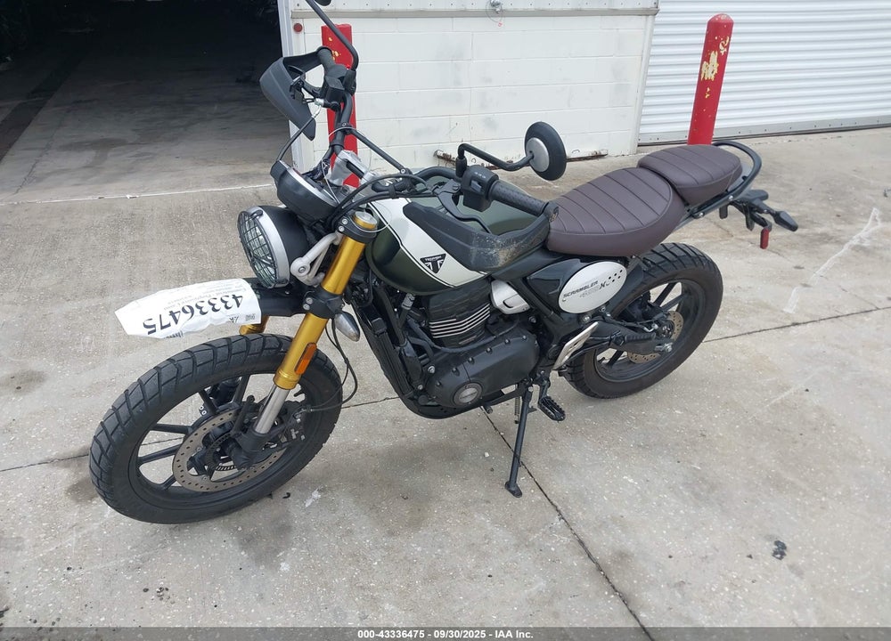 2024 TRIUMPH MOTORCYCLE SCRAMBLER 400 X VIN: SMTT147Y9RNA06557