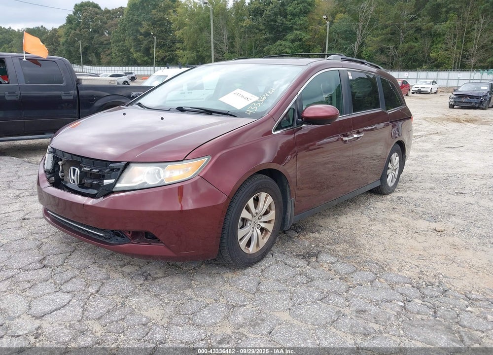 2016 HONDA ODYSSEY EX-L VIN: 5FNRL5H69GB140810
