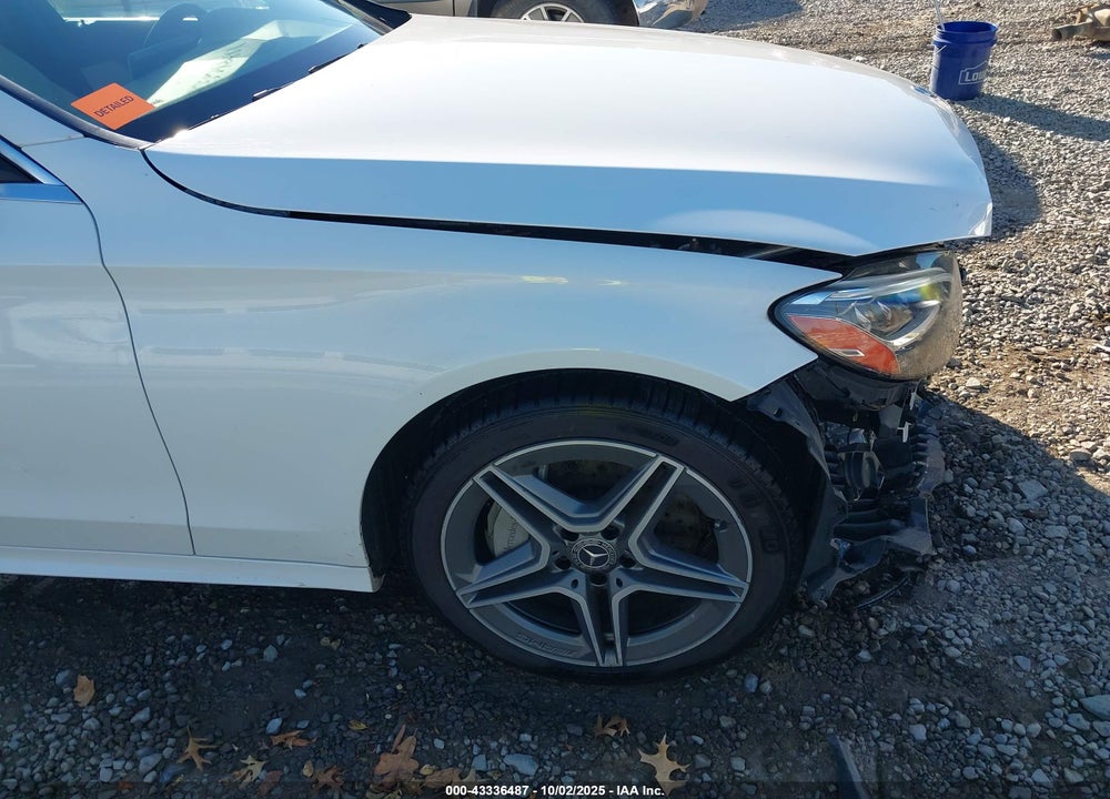 2020 MERCEDES-BENZ C CLASS VIN: W1KWF8EB2LR581976