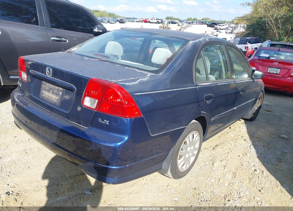 2005 HONDA CIVIC LX VIN: 2HGES16525H511075