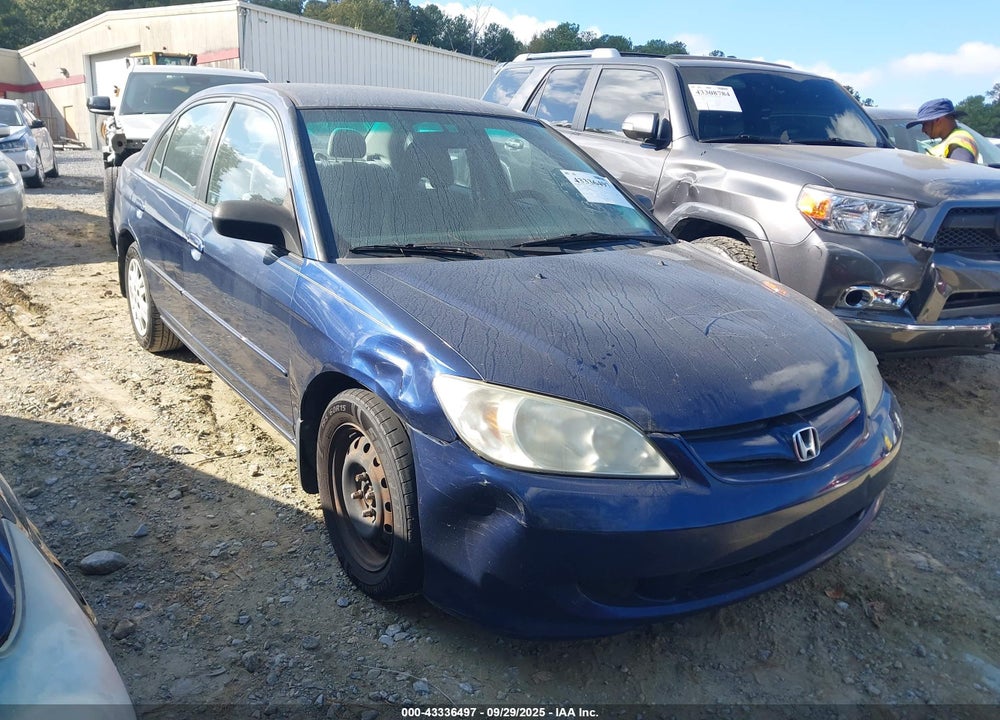 2005 HONDA CIVIC LX VIN: 2HGES16525H511075