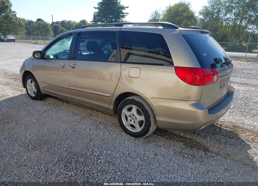 2006 TOYOTA SIENNA LE VIN: 5TDZA23C36S440953