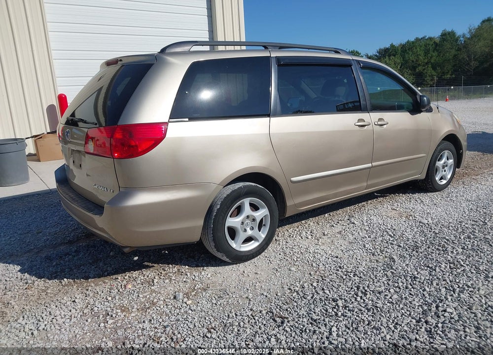 2006 TOYOTA SIENNA LE VIN: 5TDZA23C36S440953