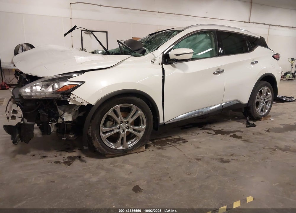 2018 NISSAN MURANO PLATINUM VIN: 5N1AZ2MH7JN114485