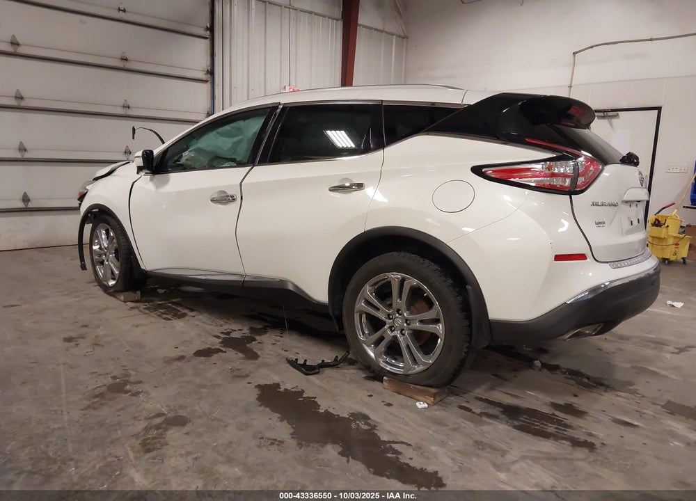 2018 NISSAN MURANO PLATINUM VIN: 5N1AZ2MH7JN114485