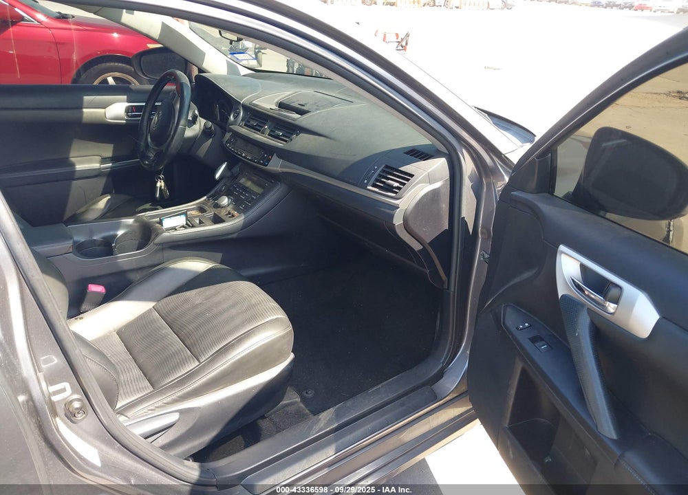2012 LEXUS CT 200H VIN: JTHKD5BH8C2092740