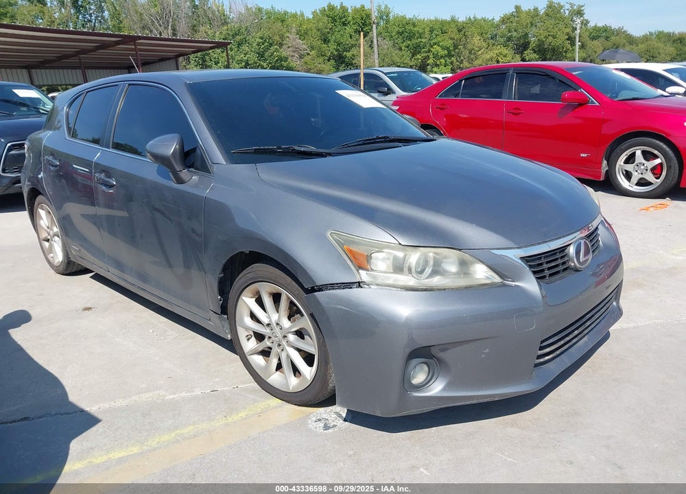 2012 LEXUS CT 200H VIN: JTHKD5BH8C2092740