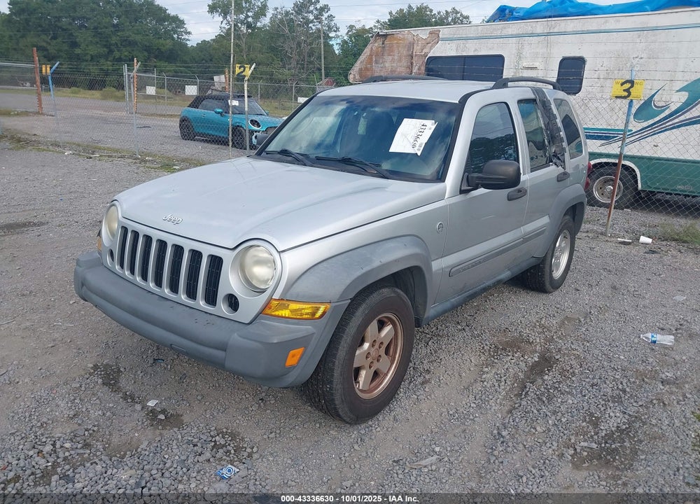 2006 JEEP LIBERTY SPORT VIN: 1J4GL48K16W139492