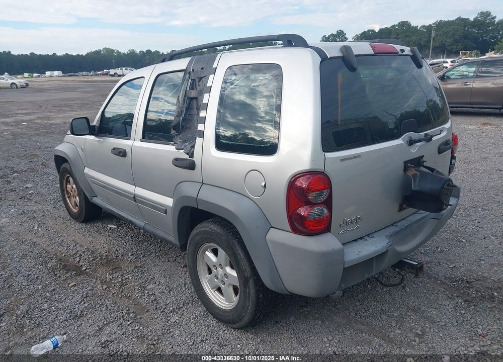 2006 JEEP LIBERTY SPORT VIN: 1J4GL48K16W139492