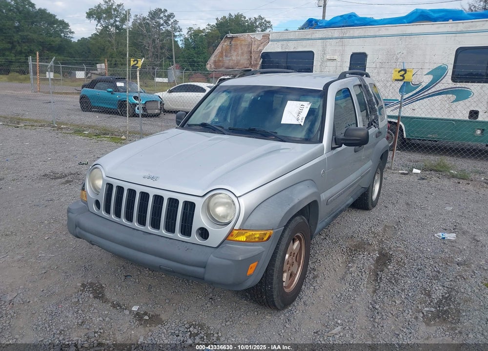2006 JEEP LIBERTY SPORT VIN: 1J4GL48K16W139492