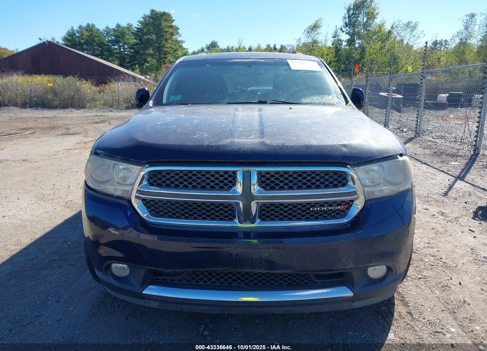 2012 DODGE DURANGO CREW VIN: 1C4RDHDG2CC335765