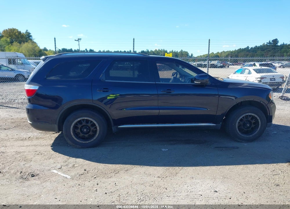 2012 DODGE DURANGO CREW VIN: 1C4RDHDG2CC335765