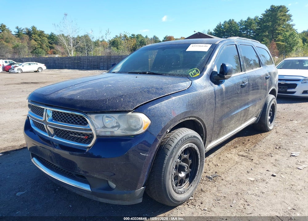 2012 DODGE DURANGO CREW VIN: 1C4RDHDG2CC335765