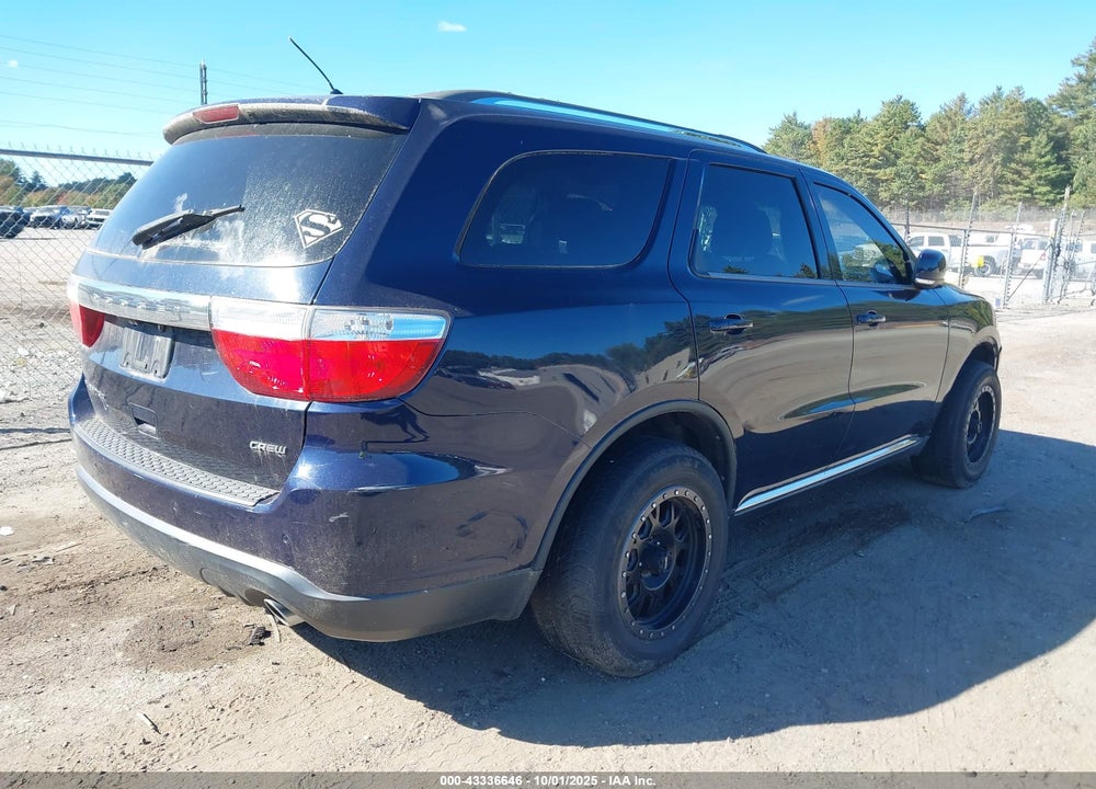 2012 DODGE DURANGO CREW VIN: 1C4RDHDG2CC335765