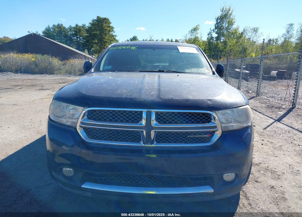 2012 DODGE DURANGO CREW VIN: 1C4RDHDG2CC335765