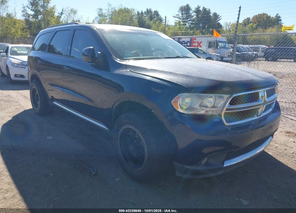 2012 DODGE DURANGO CREW VIN: 1C4RDHDG2CC335765
