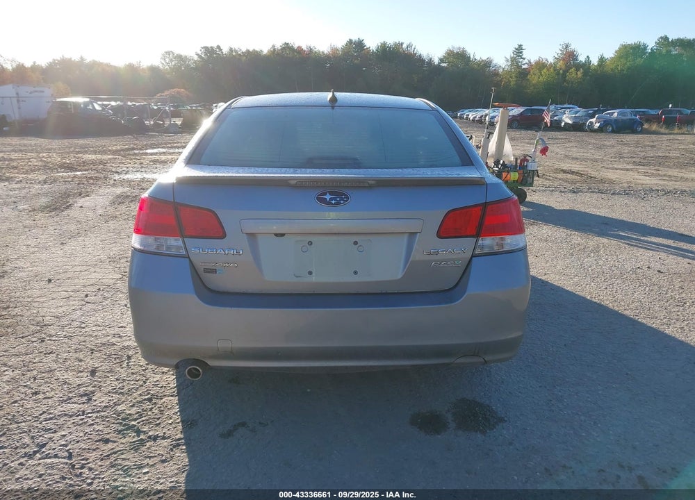2011 SUBARU LEGACY 2.5I LIMITED VIN: 4S3BMBL63B3213678