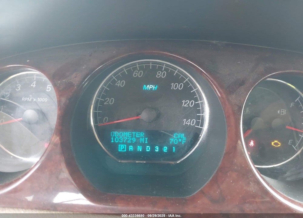 2007 BUICK LUCERNE CXL VIN: 1G4HD57297U110037