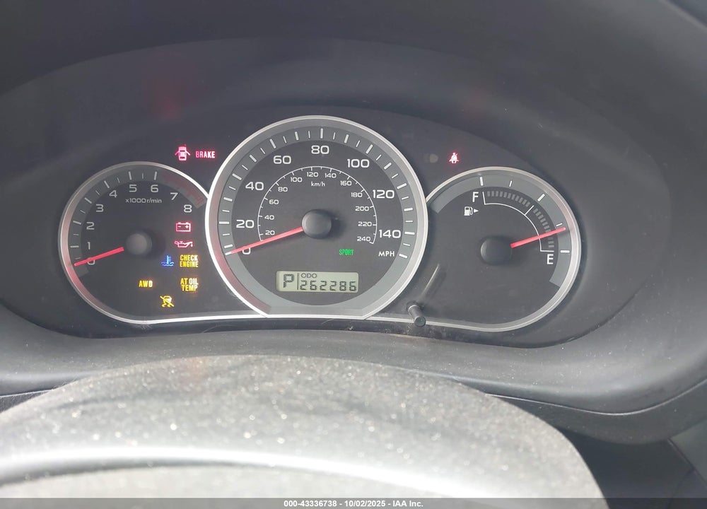 2009 SUBARU IMPREZA 2.5I VIN: JF1GE61649H517568