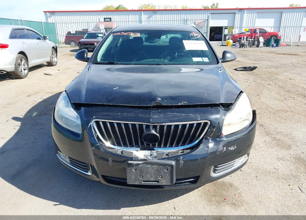 2012 BUICK REGAL VIN: 2G4GR5ER6C9137409