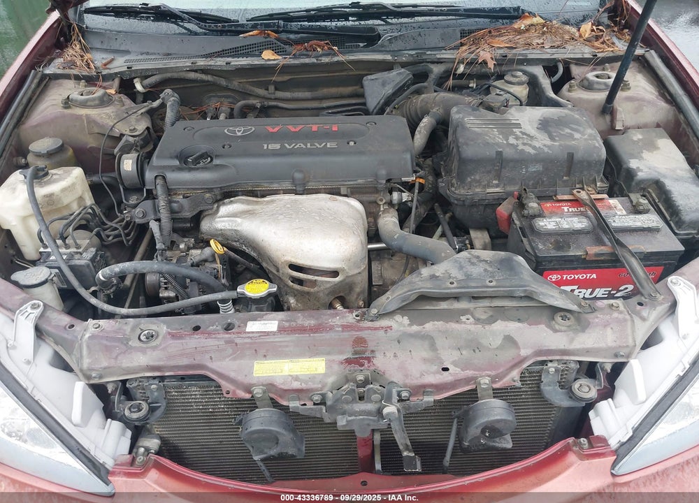 2005 TOYOTA CAMRY LE VIN: 4T1BE32K55U404126