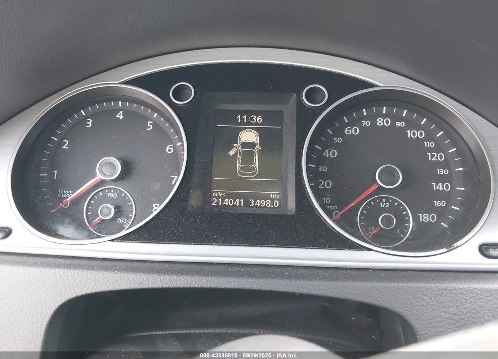 2013 VOLKSWAGEN CC VIN: WVWBN7AN0DE509883