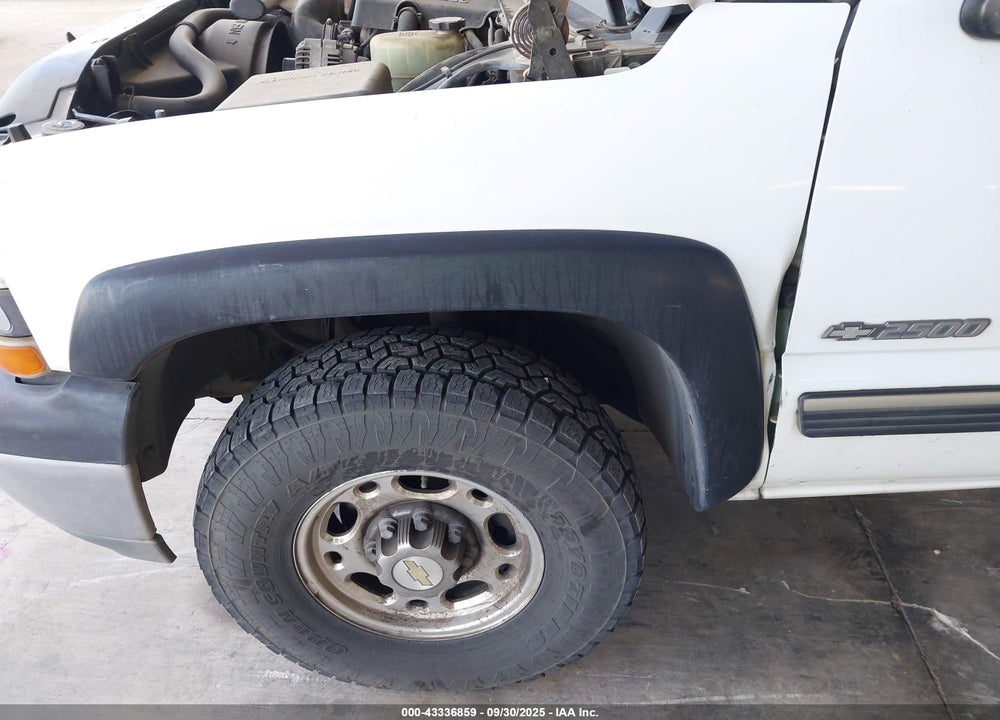 1999 CHEVROLET SILVERADO 2500 LS VIN: 1GCGK29U8XZ124095