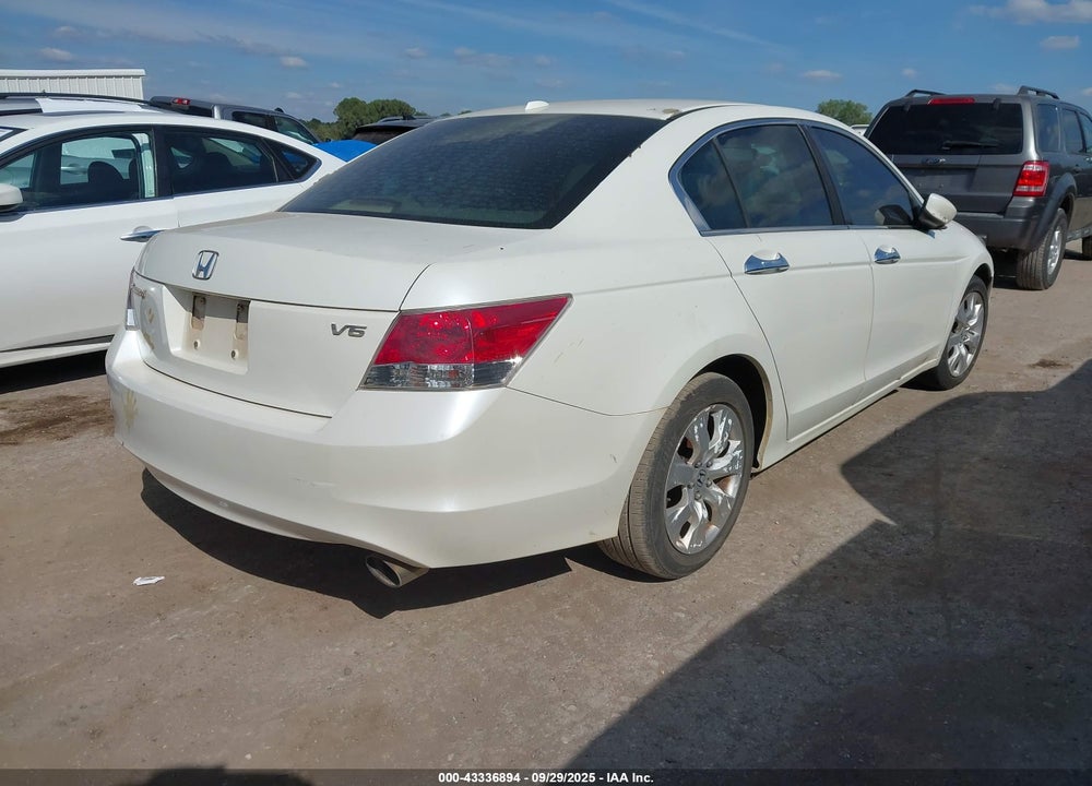 2008 HONDA ACCORD 3.5 EX-L VIN: 1HGCP368X8A025325