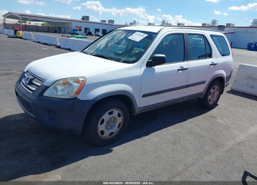 2006 HONDA CR-V LX VIN: JHLRD78566C011938