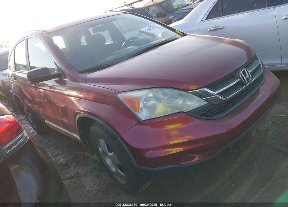 2011 HONDA CR-V LX VIN: 5J6RE4H30BL029752