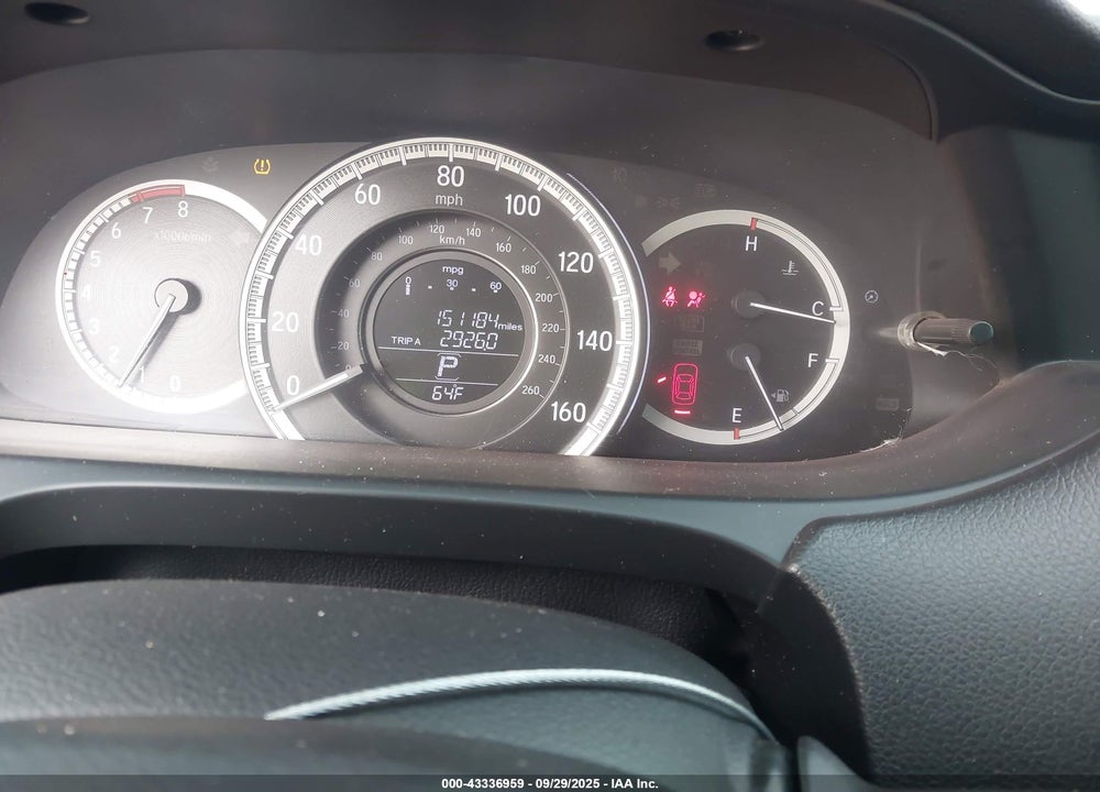 2016 HONDA ACCORD VIN: 1HGCR2F76GA070529
