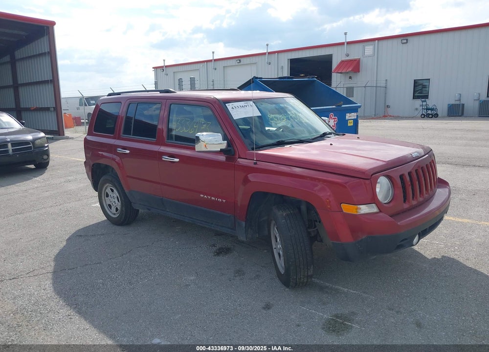 2015 JEEP PATRIOT SPORT VIN: 1C4NJPBA8FD285792